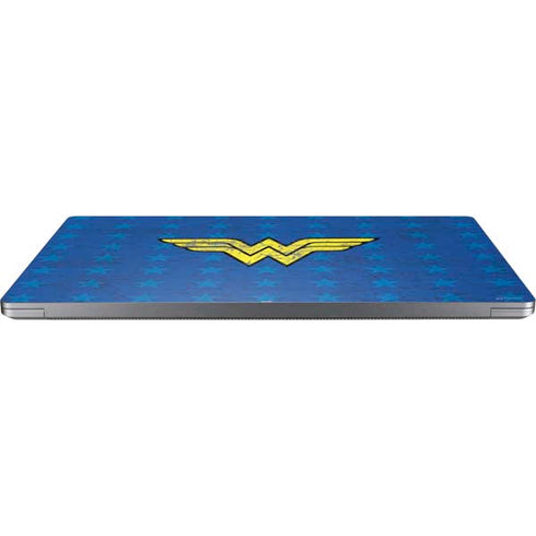 DC Comics Wonder Woman Emblem on Flag Universal Laptop 16.6in (13.4 x 9.7in) Skin
